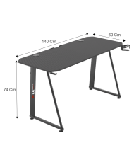 Postazione Completa Gaming: Sedia, Tavolo, Pannelli Fonoassorbenti - ZStyle