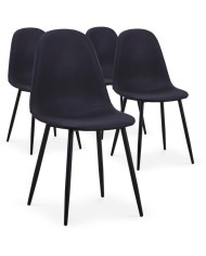 Sedia Lady nero