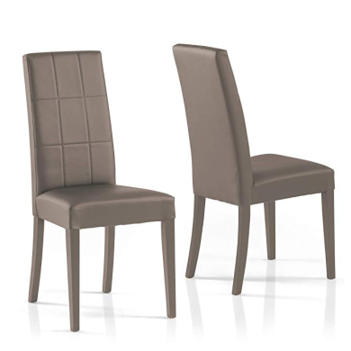 Sedia Lory Marrone