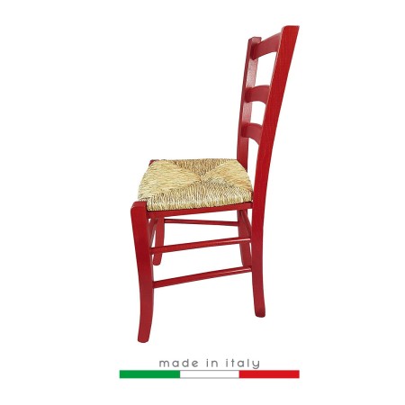 Sedia Venezia Colorata rossa