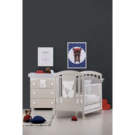 Lettino Funky Azzurra Per Bambini, Bebè e Neonati