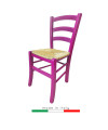 Sedia Venezia Colorata In Legno - 5 Colori Disponibili - ZStyle