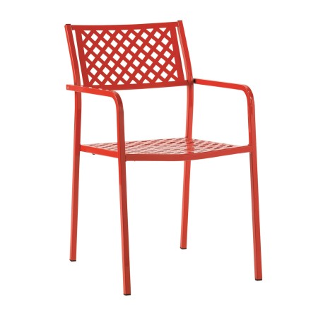 Poltroncina da esterno, rosso, su richiesta