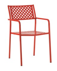 Poltroncina da esterno, rosso, su richiesta