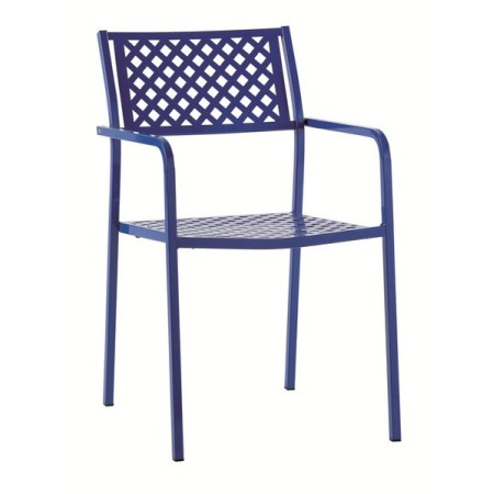 Poltroncina da esterno, blu, su richiesta