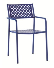 Poltroncina da esterno, blu, su richiesta