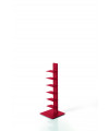 Libreria sapiens, altezza 97 cm, rosso