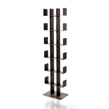 Libreria a colonna di design, antracite