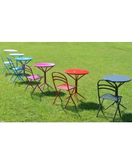 Sedia pieghevole da giardino, colorata su richiesta