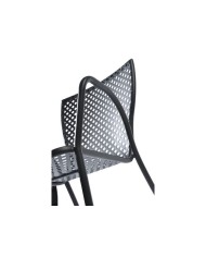 Poltroncina da giardino Made in Italy, dettaglio schienale