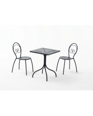 Sedia in metallo, made in Italy