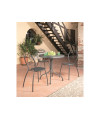 Sedia in metallo da giardino