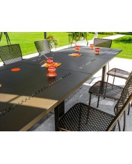 Tavolo in acciaio, adatto per outdoor
