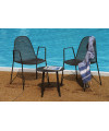 Tavolino ovale per outdoor, Made in Italy