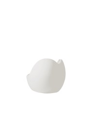 Blossy divano bianco latte lato