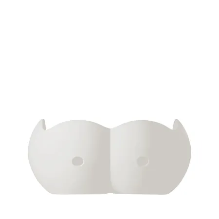 Blossy divano bianco latte retro