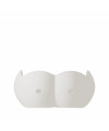 Blossy divano bianco latte retro