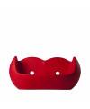 Blossy divano rosso fiamma frontale