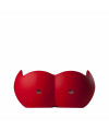Blossy divano rosso fiamma retro
