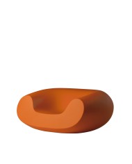 Poltrona Chubby arancione