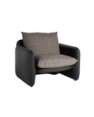 Mara nera- cuscino marrone londinese