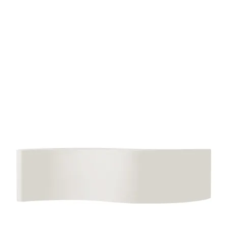 Wave pot bianco - fronte