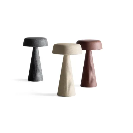 Fade Table Lamp lava/granito/pietra