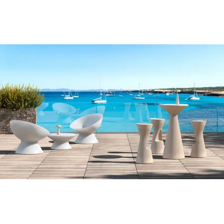 Fade Coffee Table Structure bianco