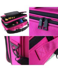 Beauty case con scompartimenti a cerniera