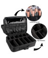 Beauty case, dettaglio divisori