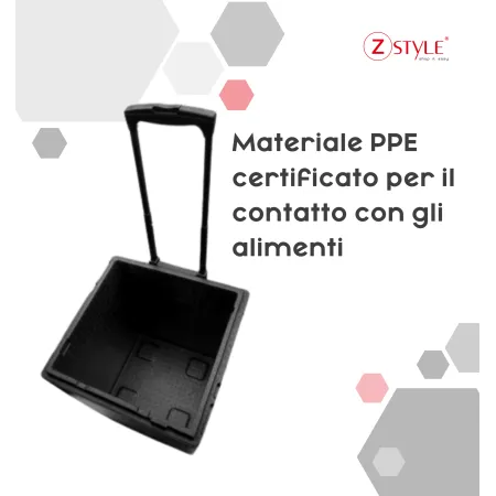 Trolley Box ZStyle - Contenitore Isotermico In EPP Per Alimenti