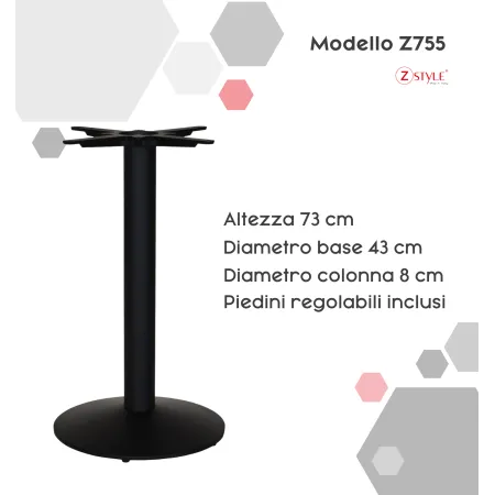 Basi Per Tavolo In Metallo - ZStyle