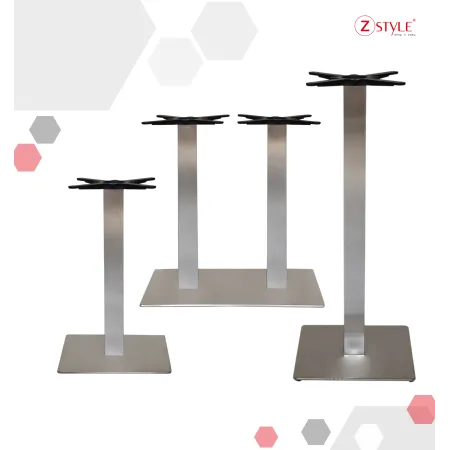 Basi per Tavoli in Acciaio Inox - ZStyle