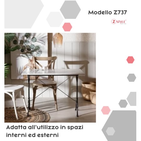 Base Per Tavolo In Ghisa ZStyle - Modello Singer