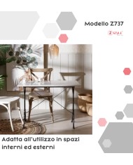 Base Per Tavolo In Ghisa ZStyle - Modello Singer