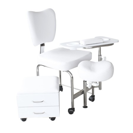 Poltroncina per centri estetici per trattamenti mani e piedi