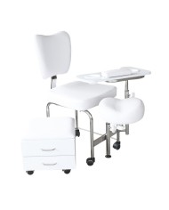 Poltroncina per centri estetici per trattamenti mani e piedi
