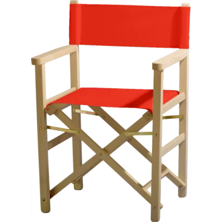 Sedia da regista in legno Mod. Capri - Sedia pieghevole - ZStyle