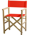 Sedia da regista in legno Mod. Capri - Sedia pieghevole - ZStyle