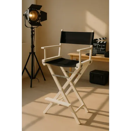 Sgabello Pieghevole Playa Alto - Sedia Alta Makeup Ed Estetica