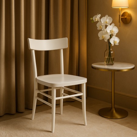 Sedia Milano Legno Massello Design Iconico