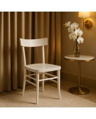 Sedia Milano Legno Massello Design Iconico