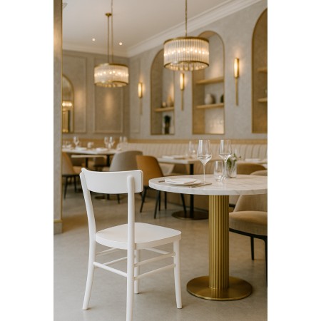 Sedia Milano Legno Massello Design Iconico