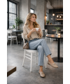 Sedia Milano Legno Massello Design Iconico