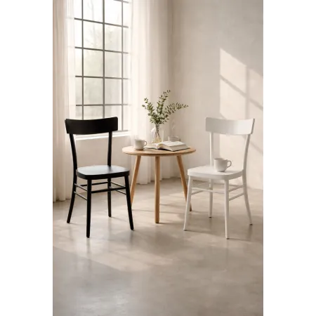 Sedia Milano Legno Massello Design Iconico