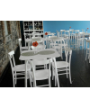 Sedia Milano Legno Massello Design Iconico