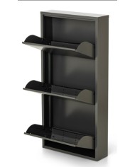 Scarpiera Slim in Metallo 3 Ante