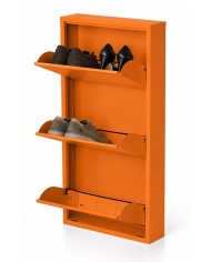 Scarpiera Slim in Metallo 3 Ante
