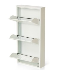 Scarpiera Slim in Metallo 3 Ante