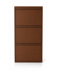 Scarpiera Slim in Metallo 3 Ante